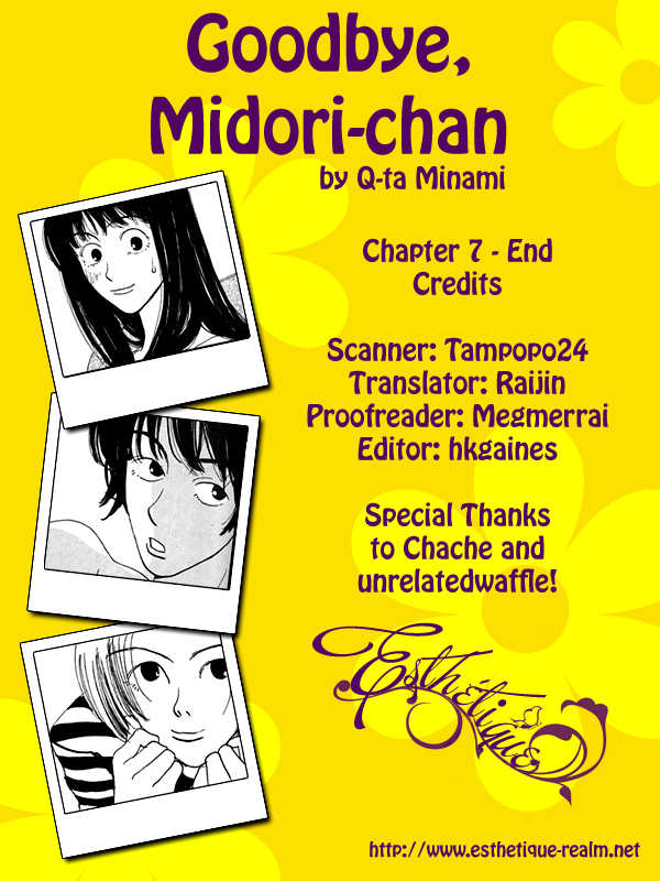 Sayonara Midori-chan Ch.7(end)