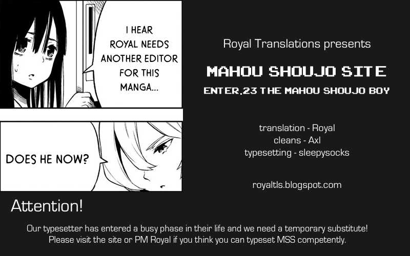 Mahou Shoujo Site Ch.23