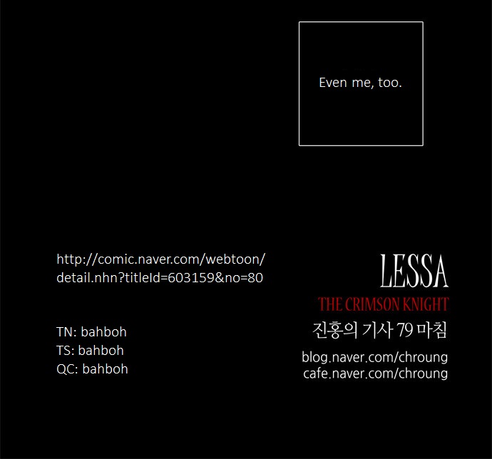 LESSA - The Crimson Knight Vol.1 Ch.79