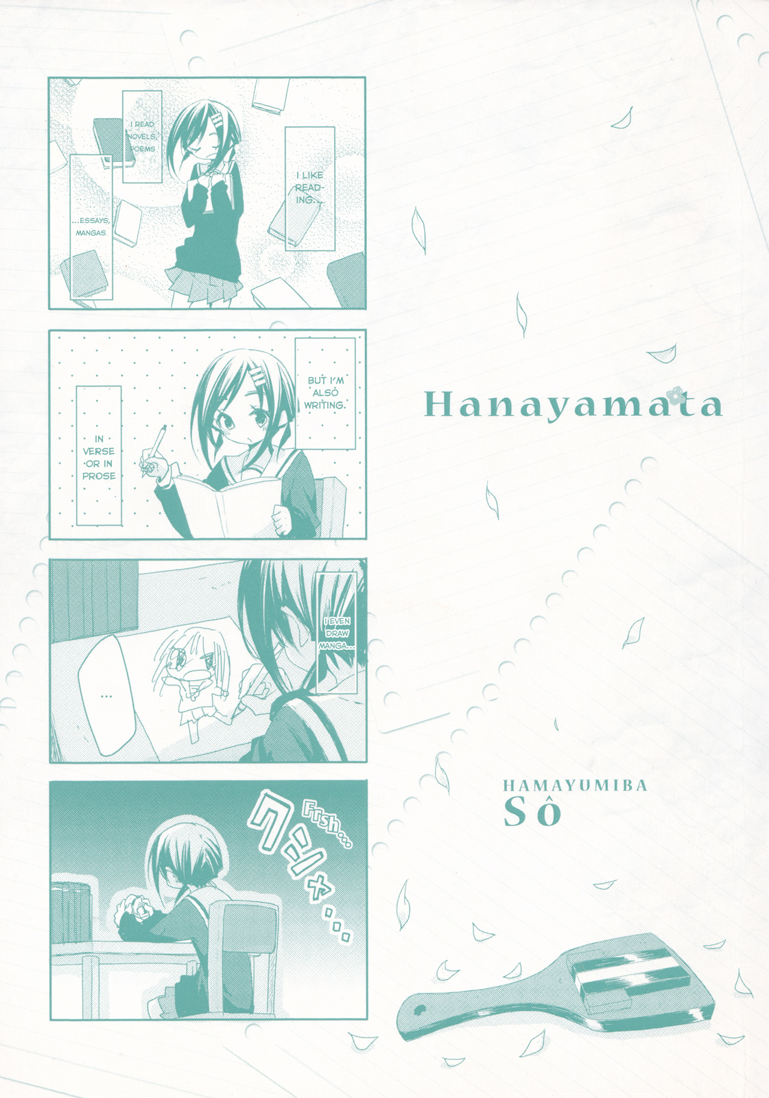 Hanayamata Vol.2 Ch.8