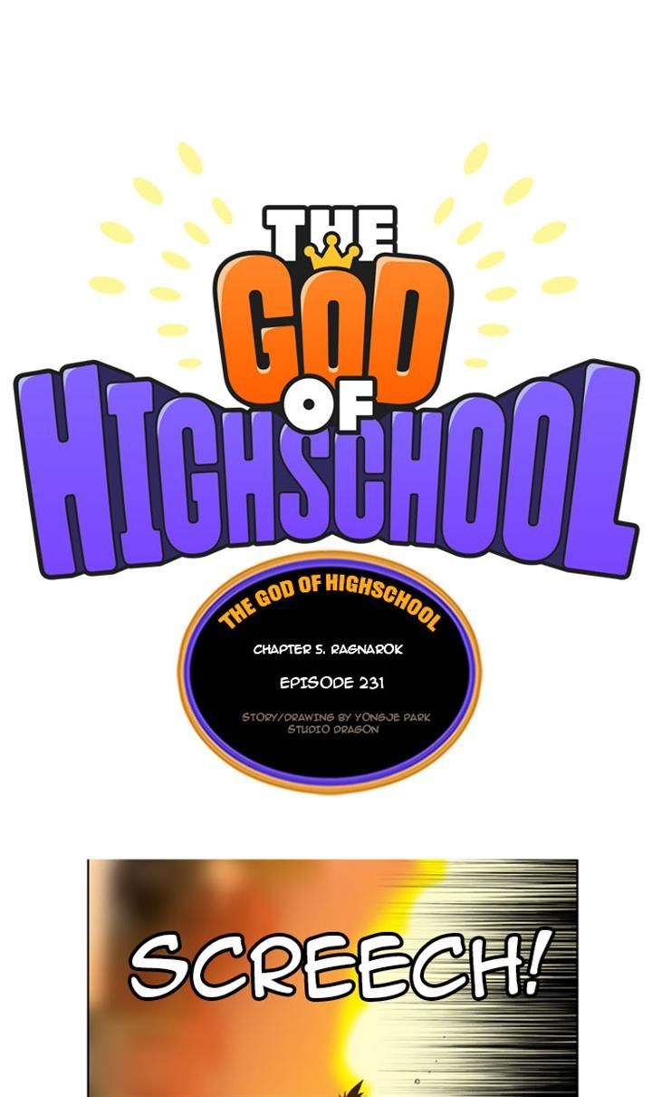 The God of High School 231