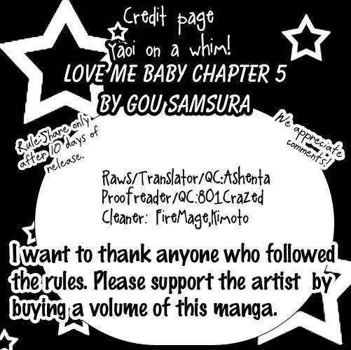 Love Me Baby(SASAMURA Gou) 5