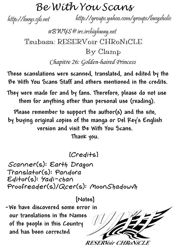Tsubasa: Reservoir Chronicle Ch.26