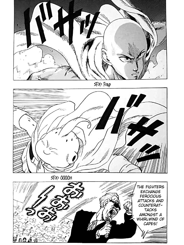 Dragon Ball Z & Onepunch-Man - Heijitsu Hiruma no Chougekisen (Doujinshi) Ch.2