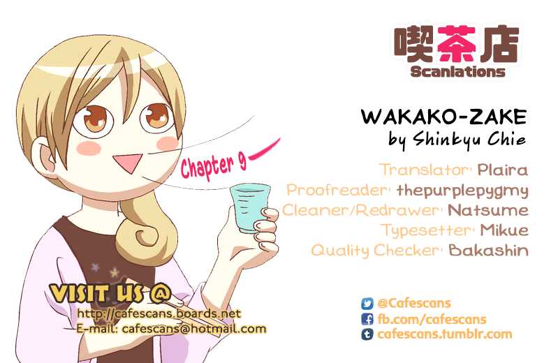 Wakako-Zake Vol.01 Ch.09