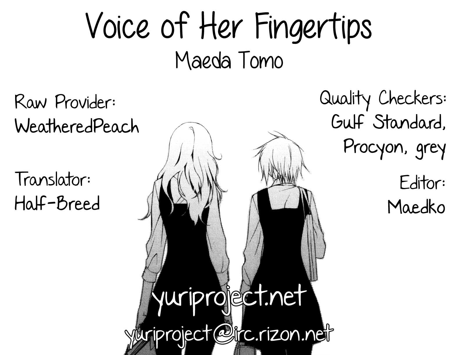 Voice Of Her Fingertips Ch.0