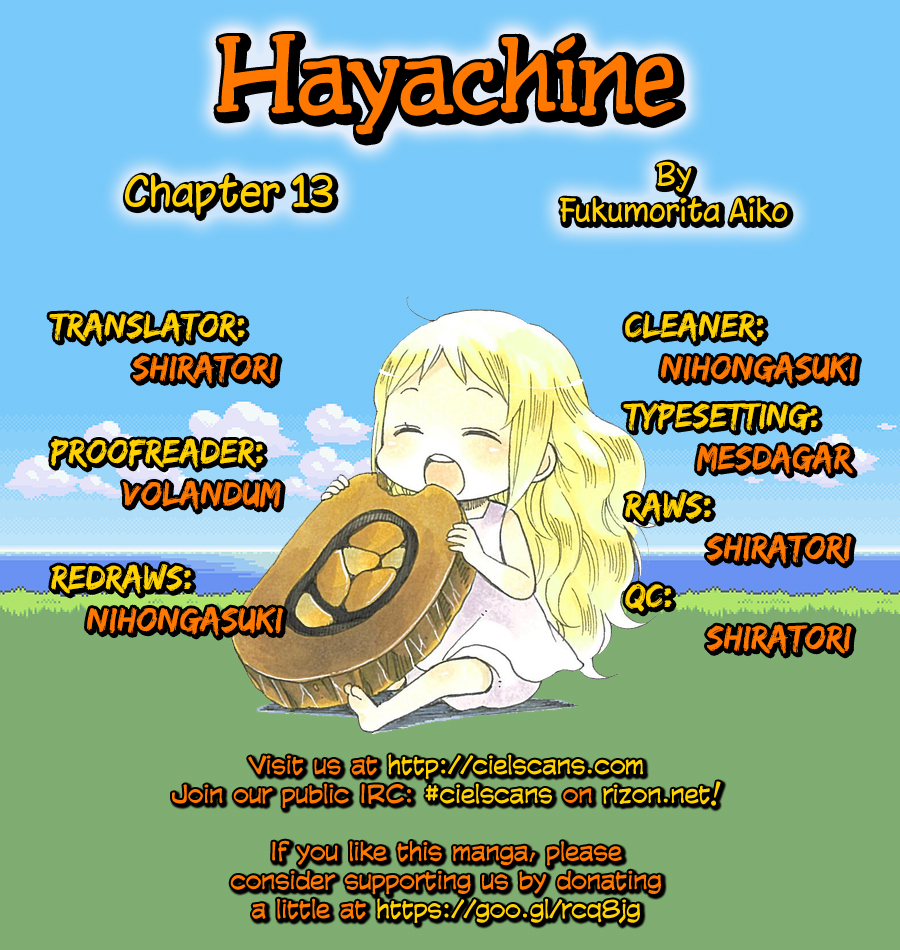 Hayachine! Vol.2 Ch.13