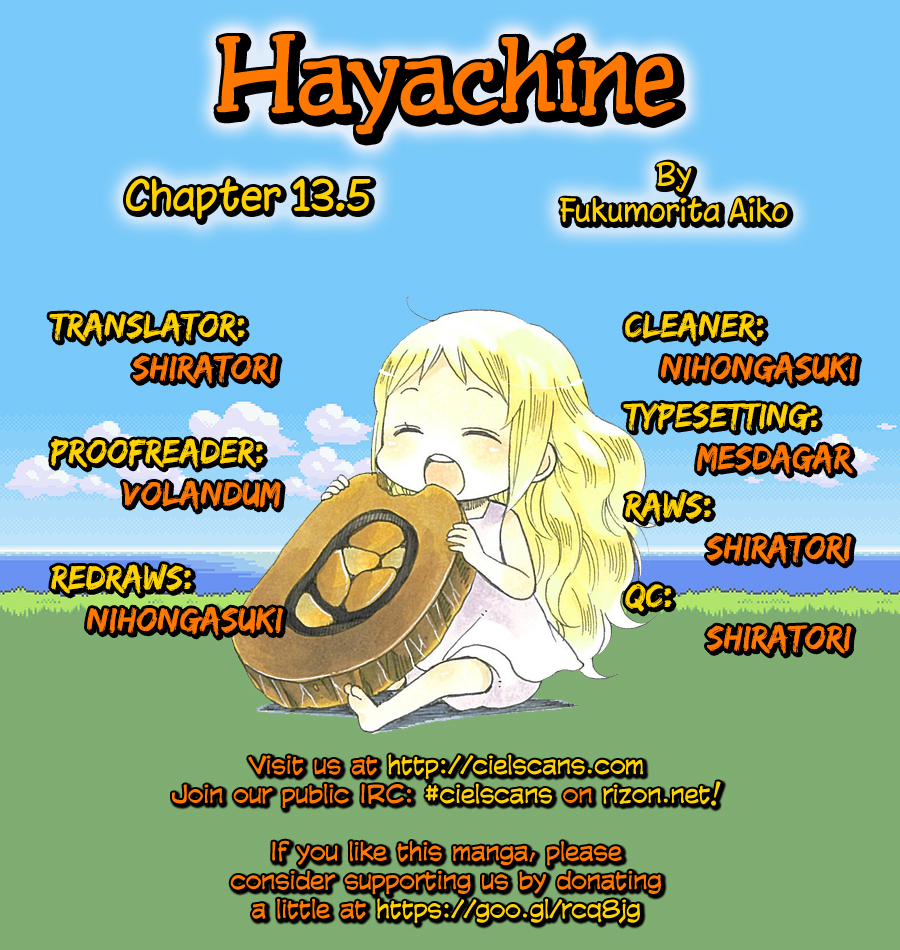 Hayachine! Vol.2 Ch.13.5