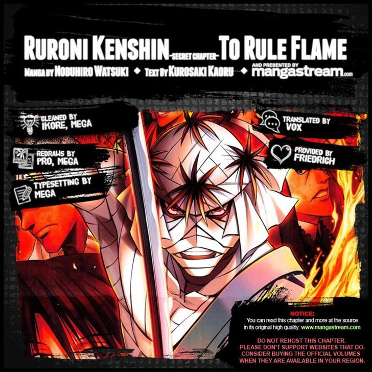 Rurouni Kenshin Uramaku - Honoo o Suberu 0