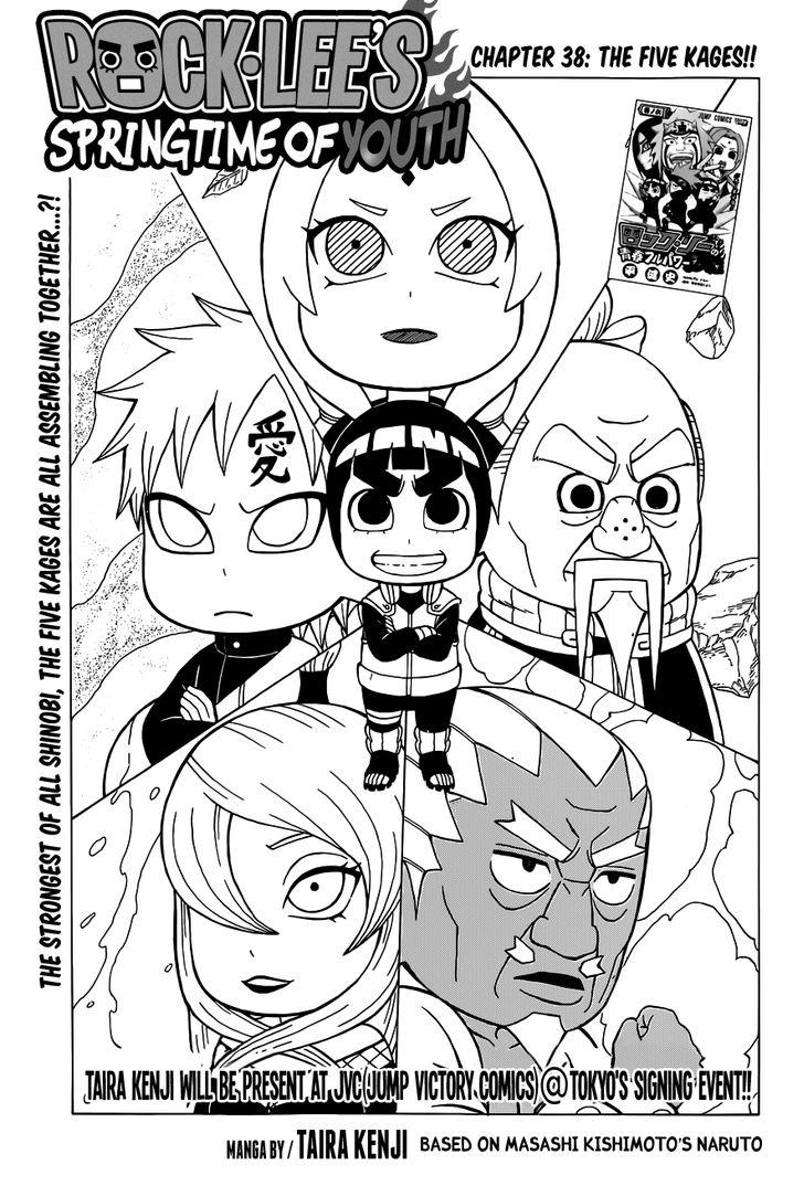 Rock Lee's Springtime of Youth Ch.38