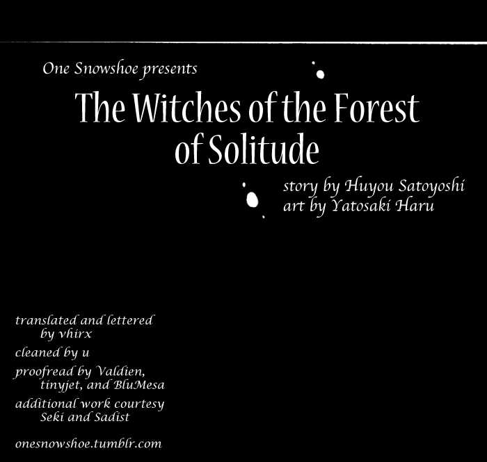 Witches of the Forest of Solitude Ch.0