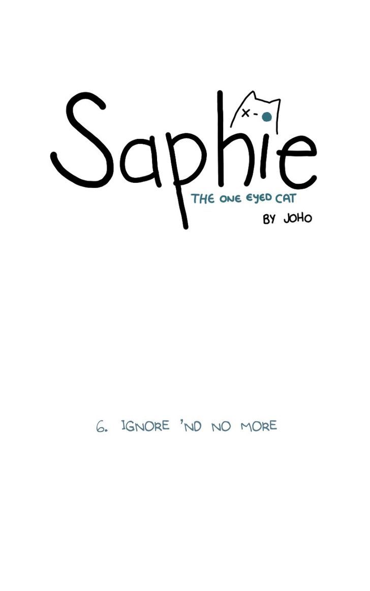 Saphie: The One-Eyed Cat 6