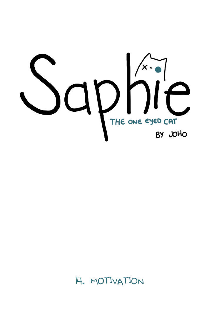 Saphie: The One-Eyed Cat 14