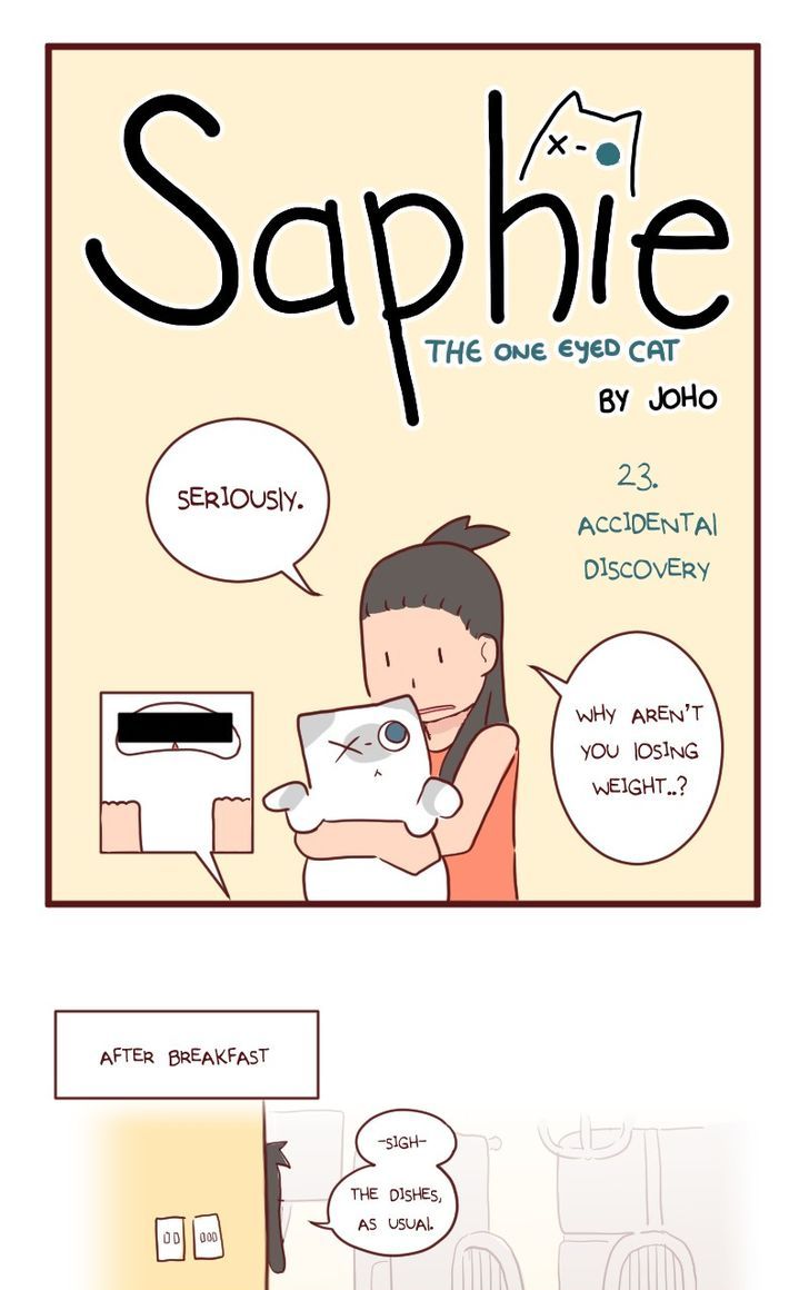 Saphie: The One-Eyed Cat 23