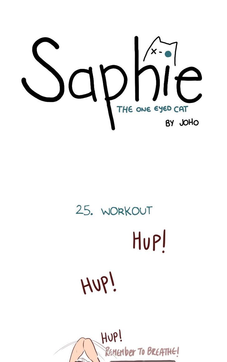 Saphie: The One-Eyed Cat 25