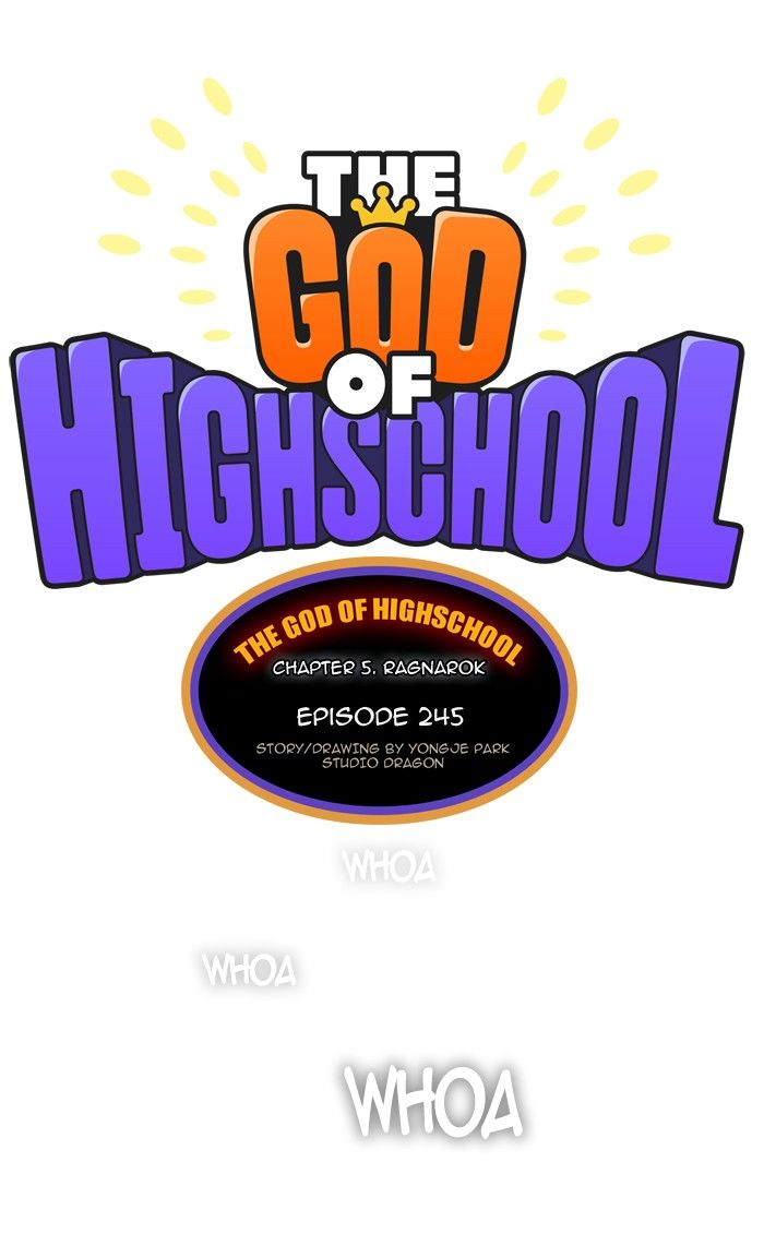 The God Of High School 245