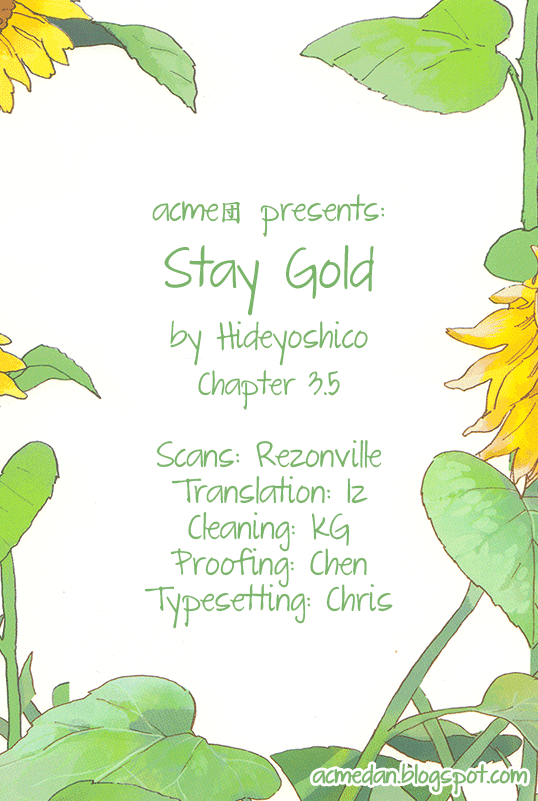 Stay Gold Vol.1 Ch.3.5