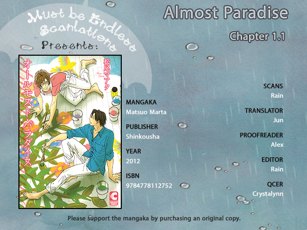 Almost Paradise Vol.1 Ch.1.1
