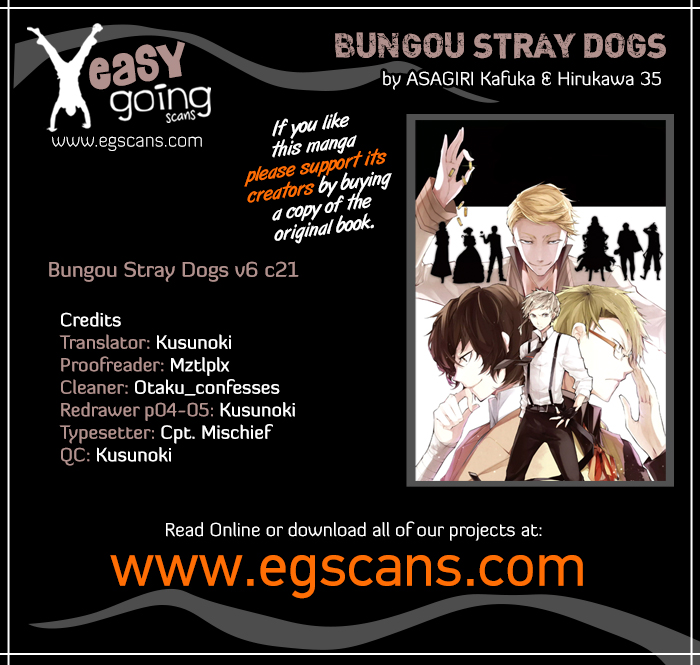Bungo Stray Dogs Vol.6 Ch.21