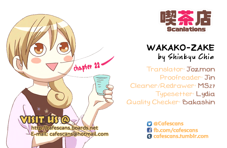 Wakako-Zake Vol.01 Ch.22