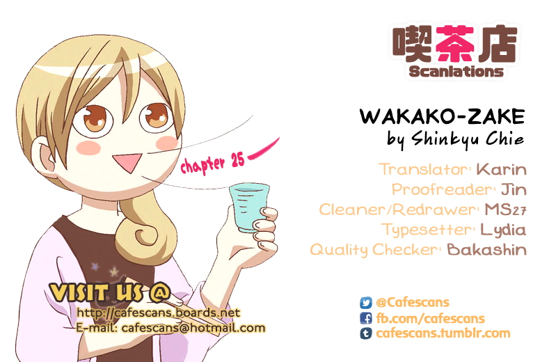 Wakako-Zake Vol.01 Ch.25