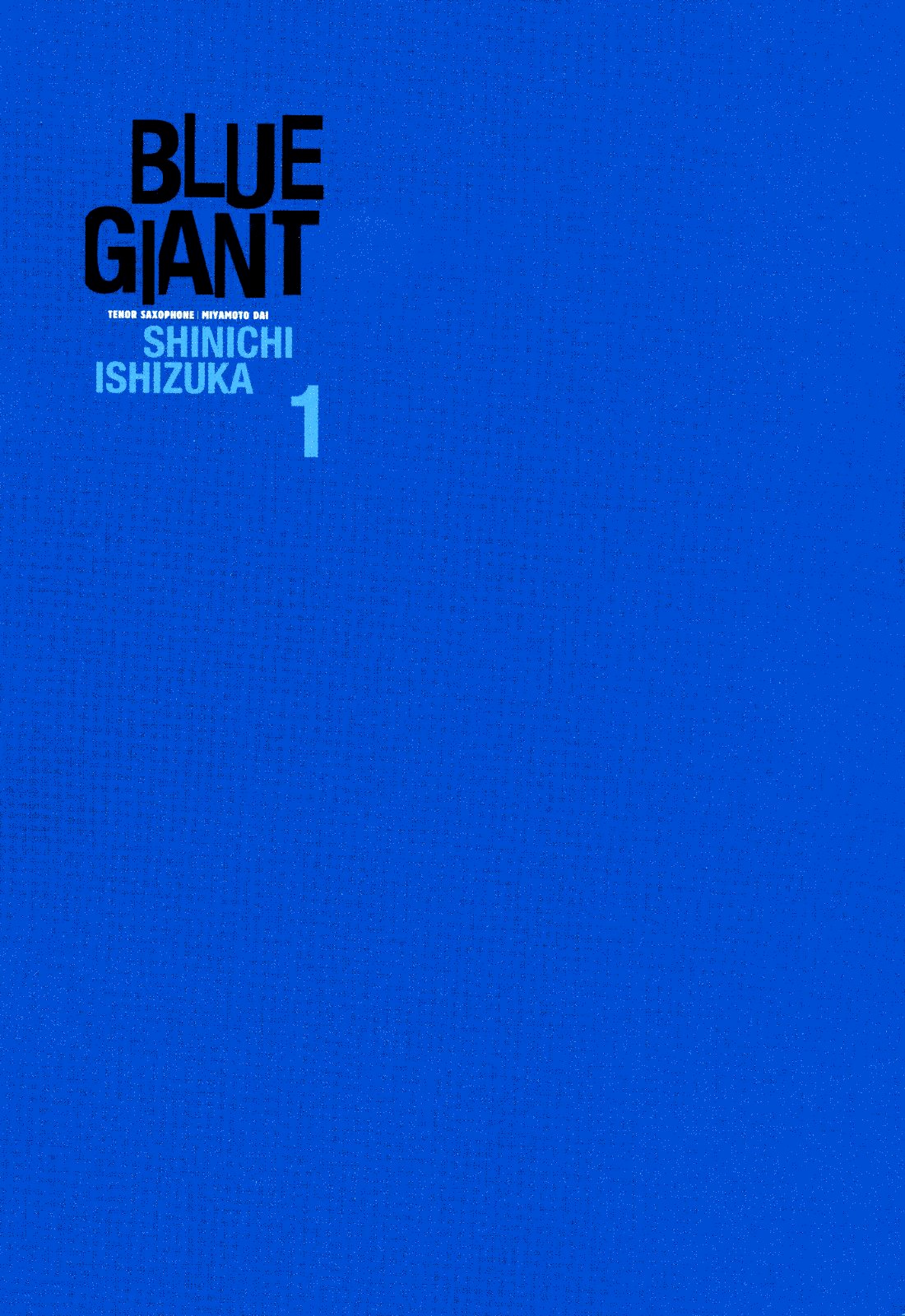 Blue Giant vol.1 ch.1