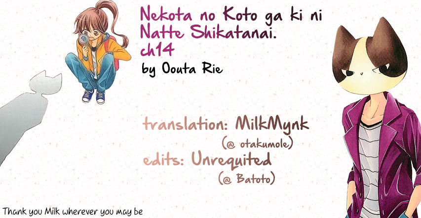 Nekota no Koto ga Ki ni Natte Shikatanai Vol.4 Ch.14